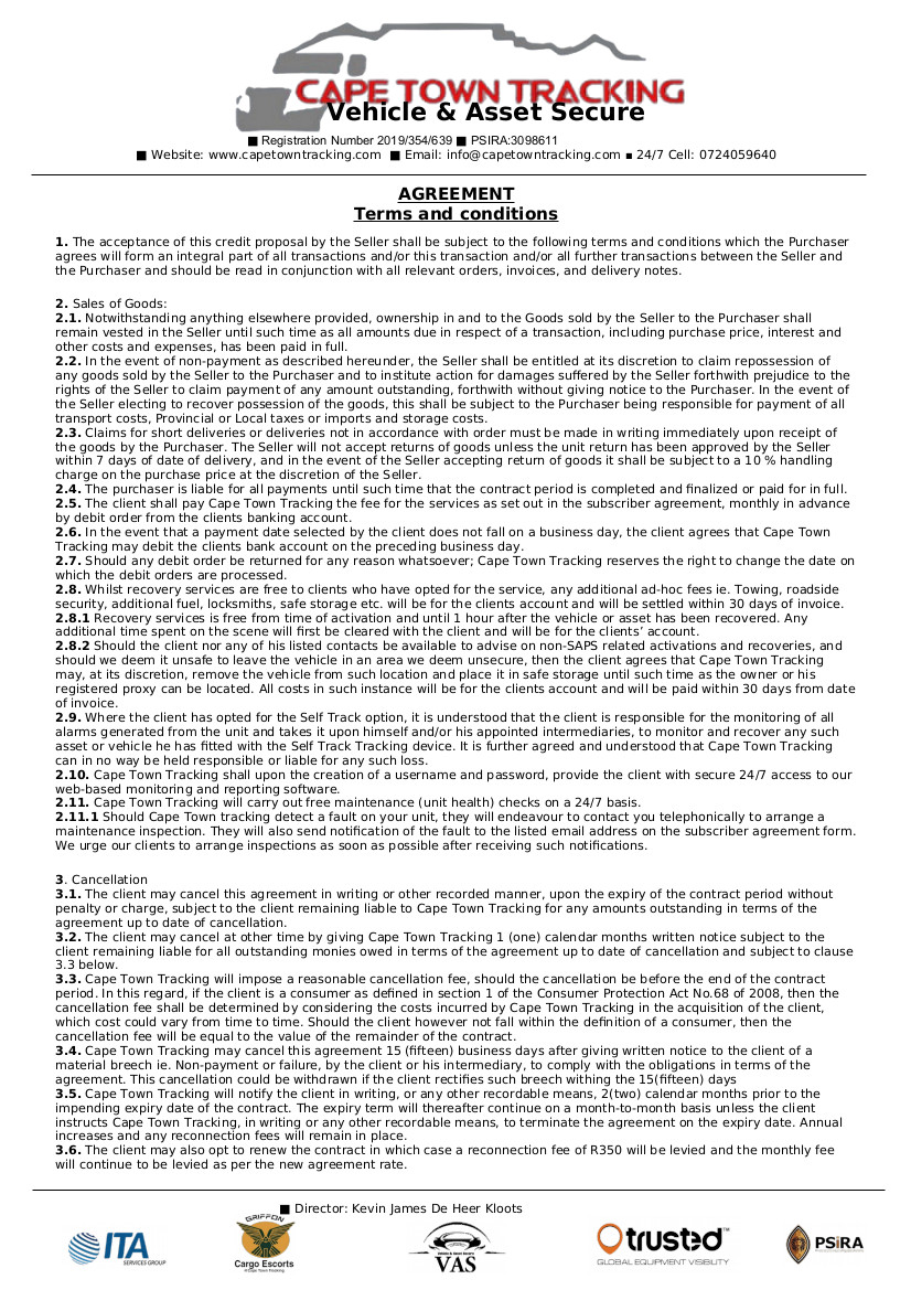 CT Tracking Terms and conditions (pg1)
